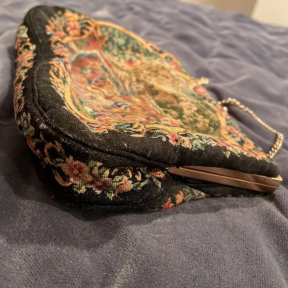 Vintage needlepoint purse, original owner! - Picture 6 of 6